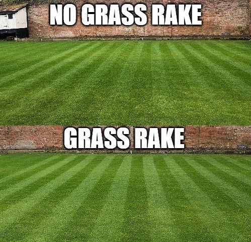 The Secret to Perfect Stripes: The Grass Rake on Allett Mowers