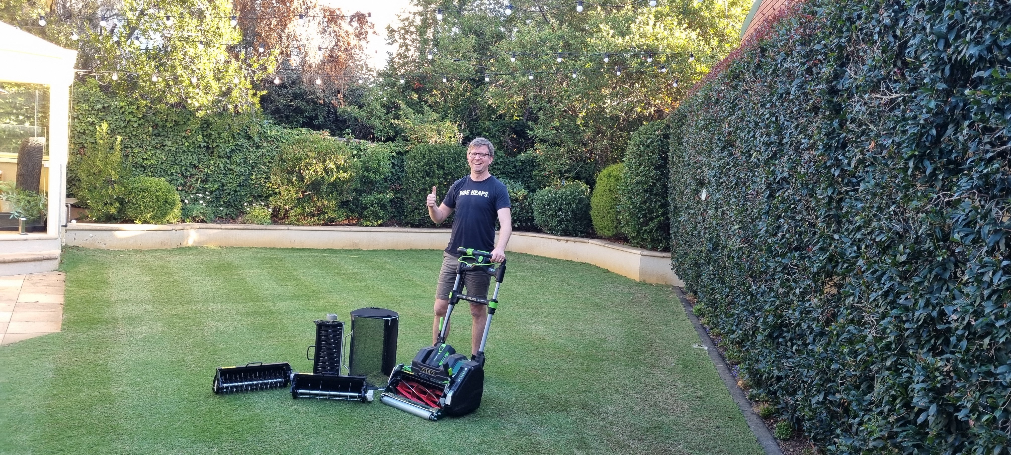 The Stirling 43 Cylinder Mower: Revolutionising Lawn Care in Adelaide's Foothills