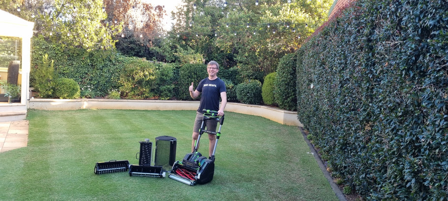 The Stirling 43 Cylinder Mower: Revolutionising Lawn Care in Adelaide's Foothills