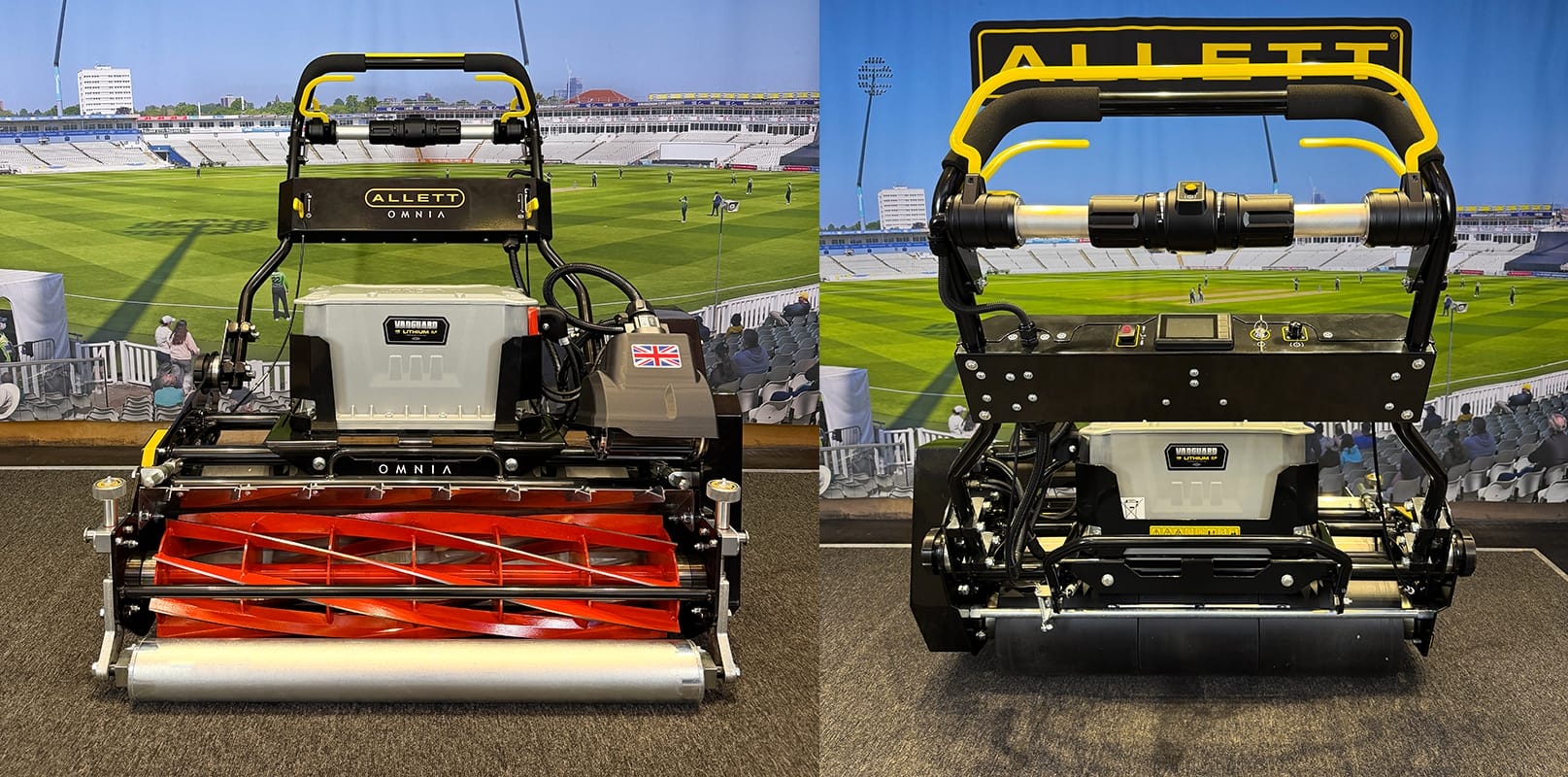 Allett Launch New Omnia Professional Battery Powered Mower Range at BTME 2026