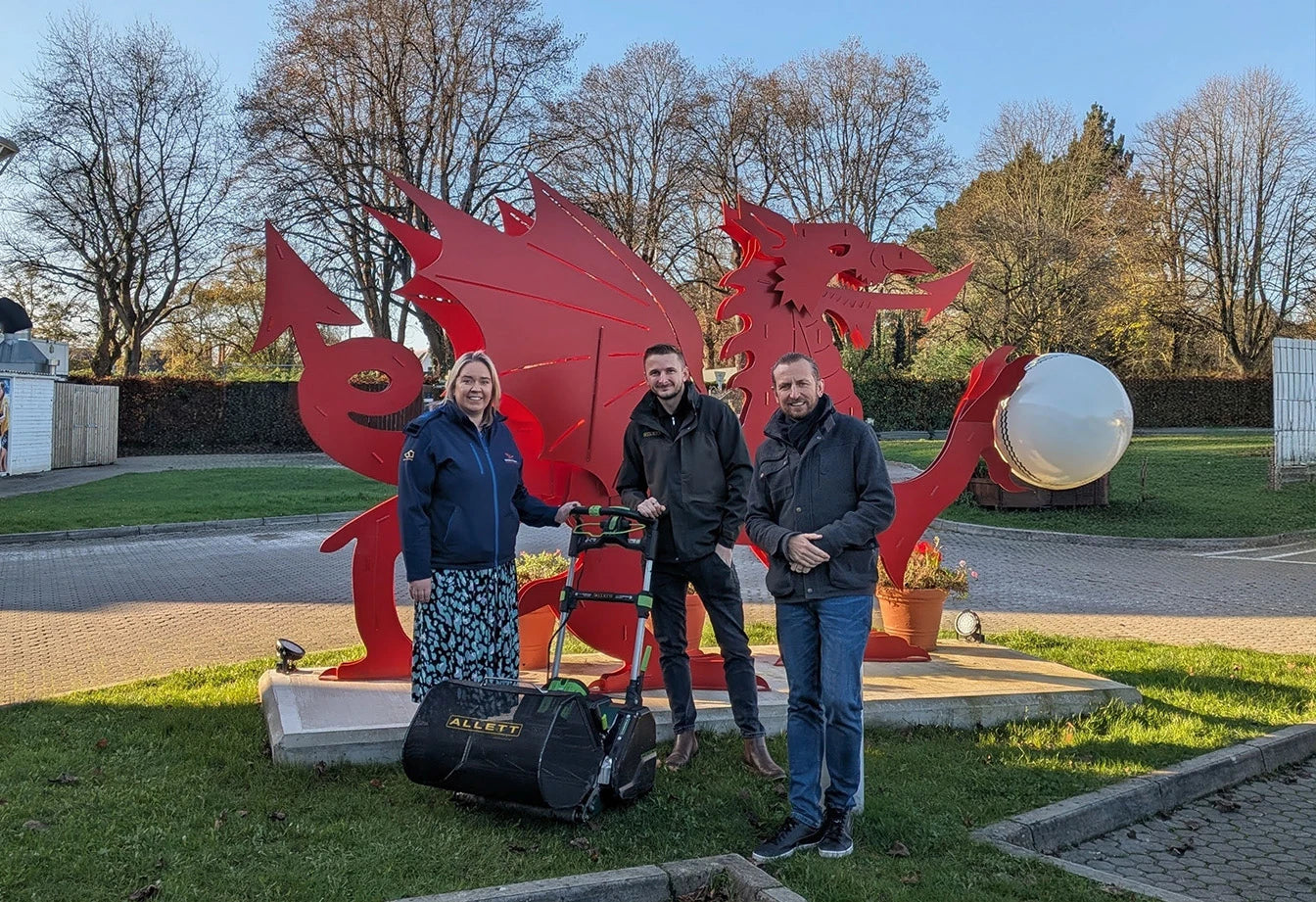 Allett Partnership with Cricket Wales