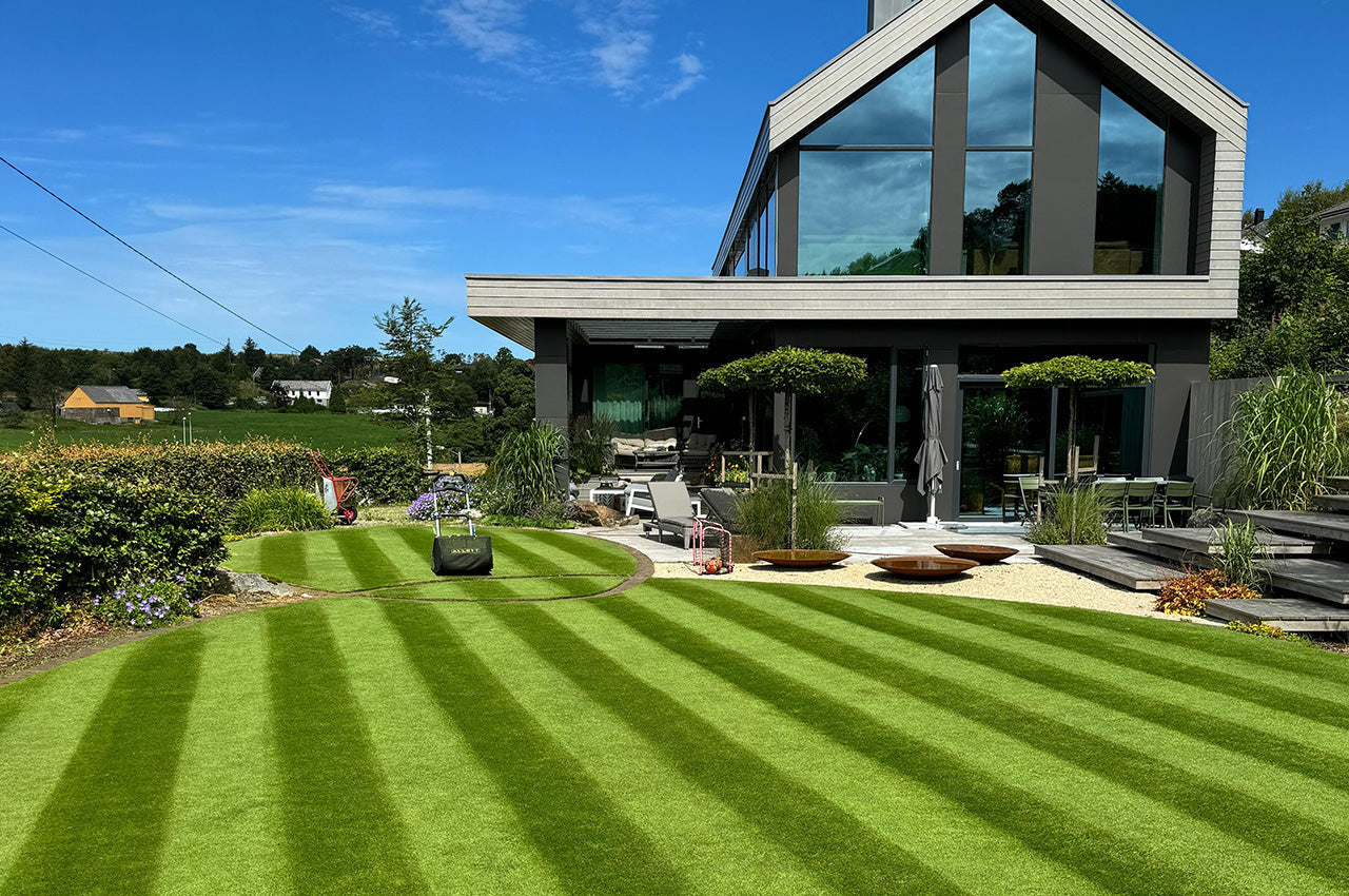 Oystein Krogstad: My Experience with the Allett Stirling Electric Cylinder Lawn Mower