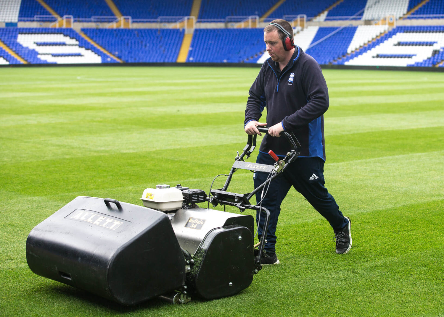 The Perfect Football Pitch Mower