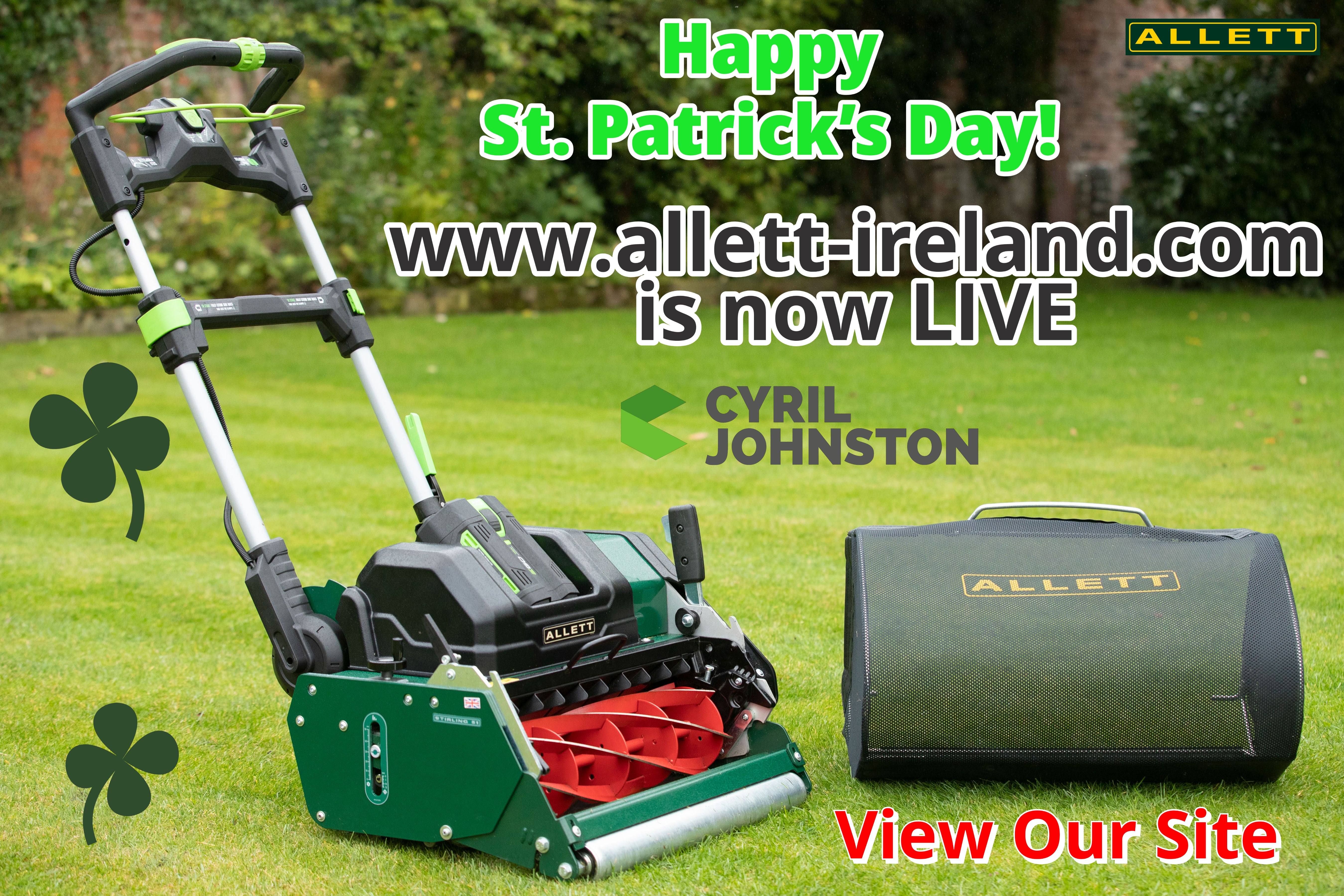 Based in Ireland? ALLETT Launch Allett-Ireland E-Commerce Site