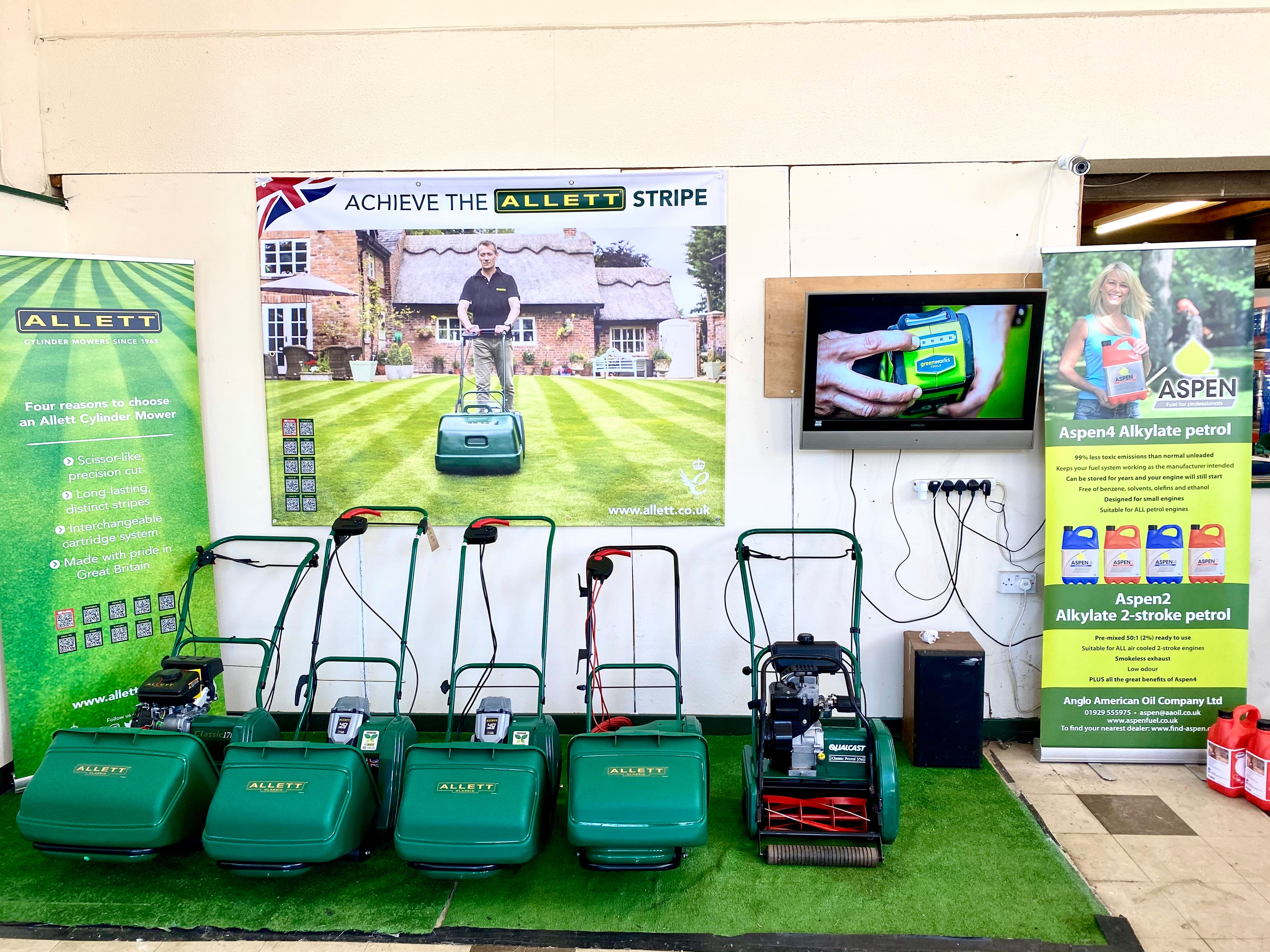 ALLETT LAWN CENTRES RE-OPEN AFTER COVID SHUTDOWN