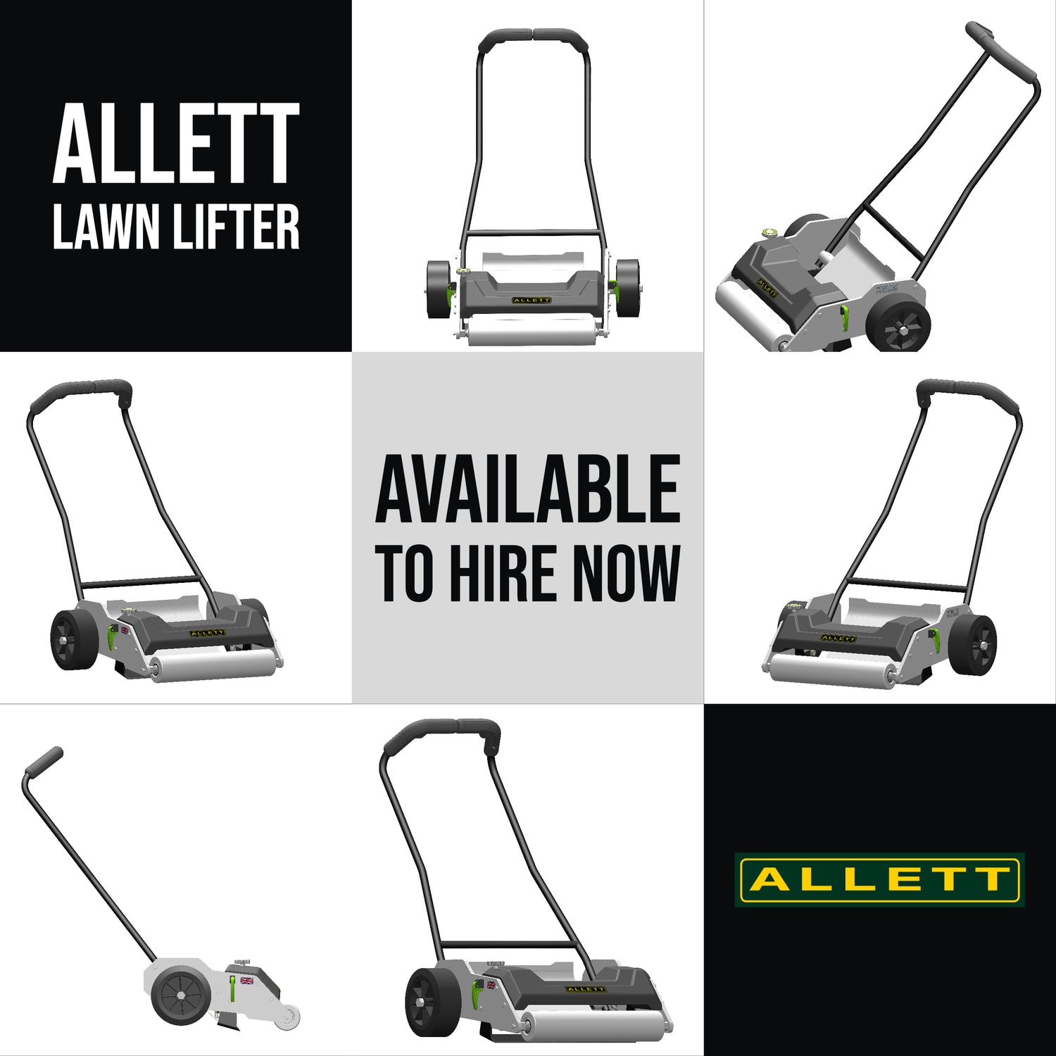 Allett Announce Groundbreaking New "Allett Stripe-Ready' Lab Controlled Lawncare Service
