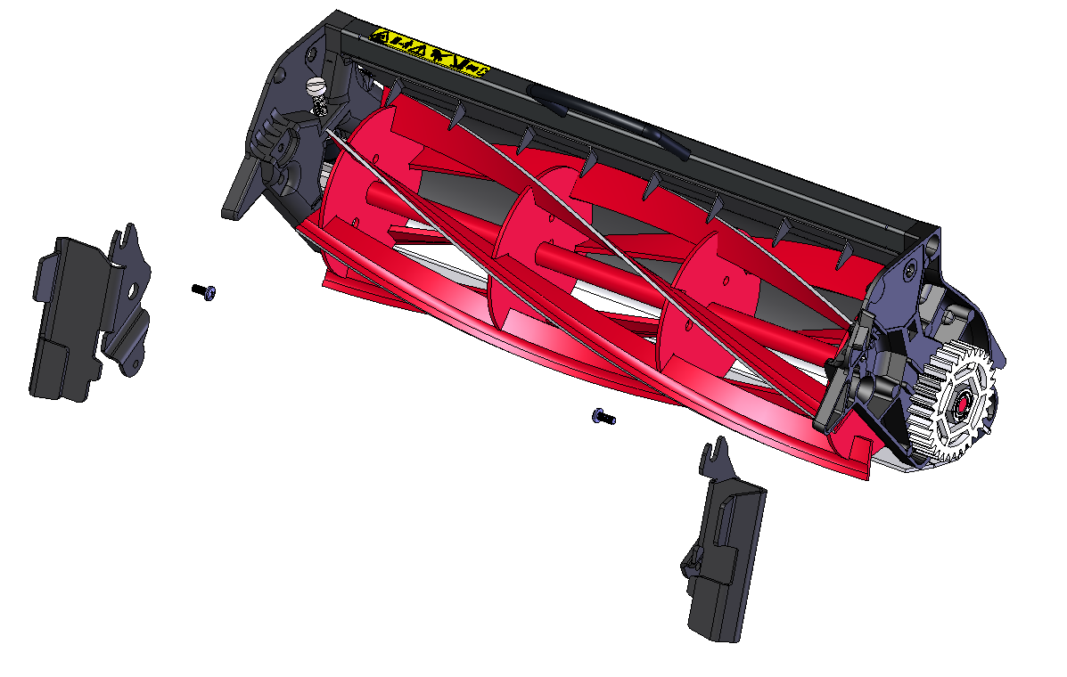 Allett RCC436-EX 17'' 6 Bladed Replacement Cutting Cylinder For The Allett Cambridge