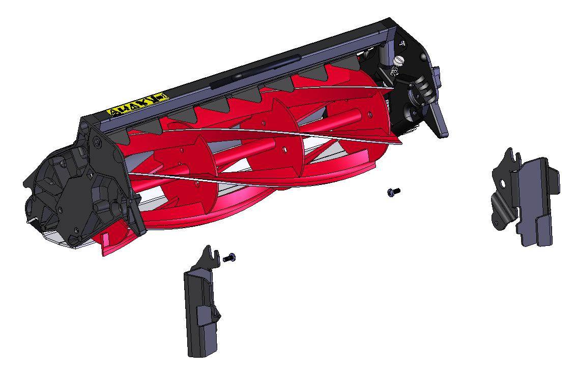 Allett RCC436-EX 17'' 6 Bladed Replacement Cutting Cylinder For The Allett Cambridge