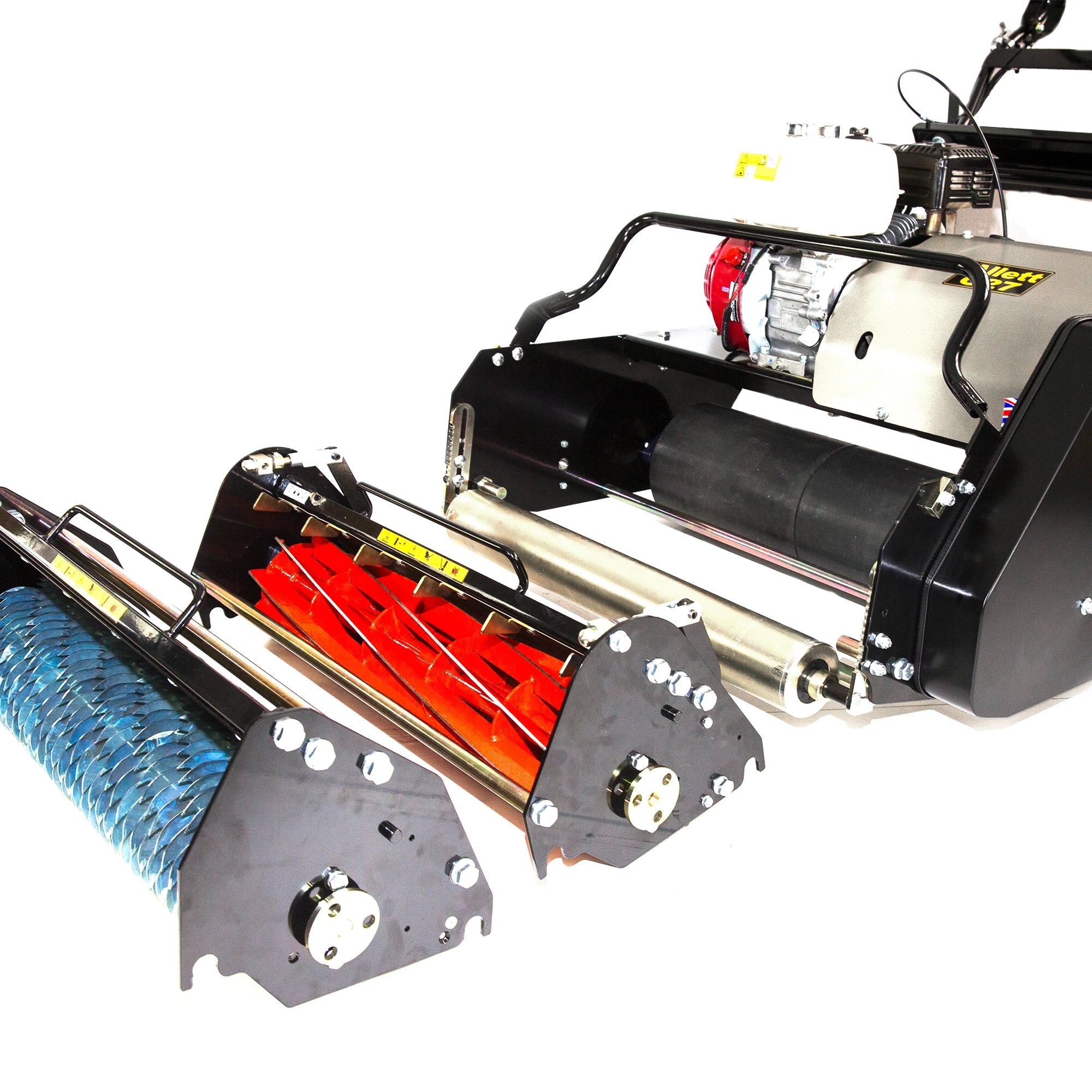 Allett C27 Cylinder Mower (Power-unit with Grassbox)