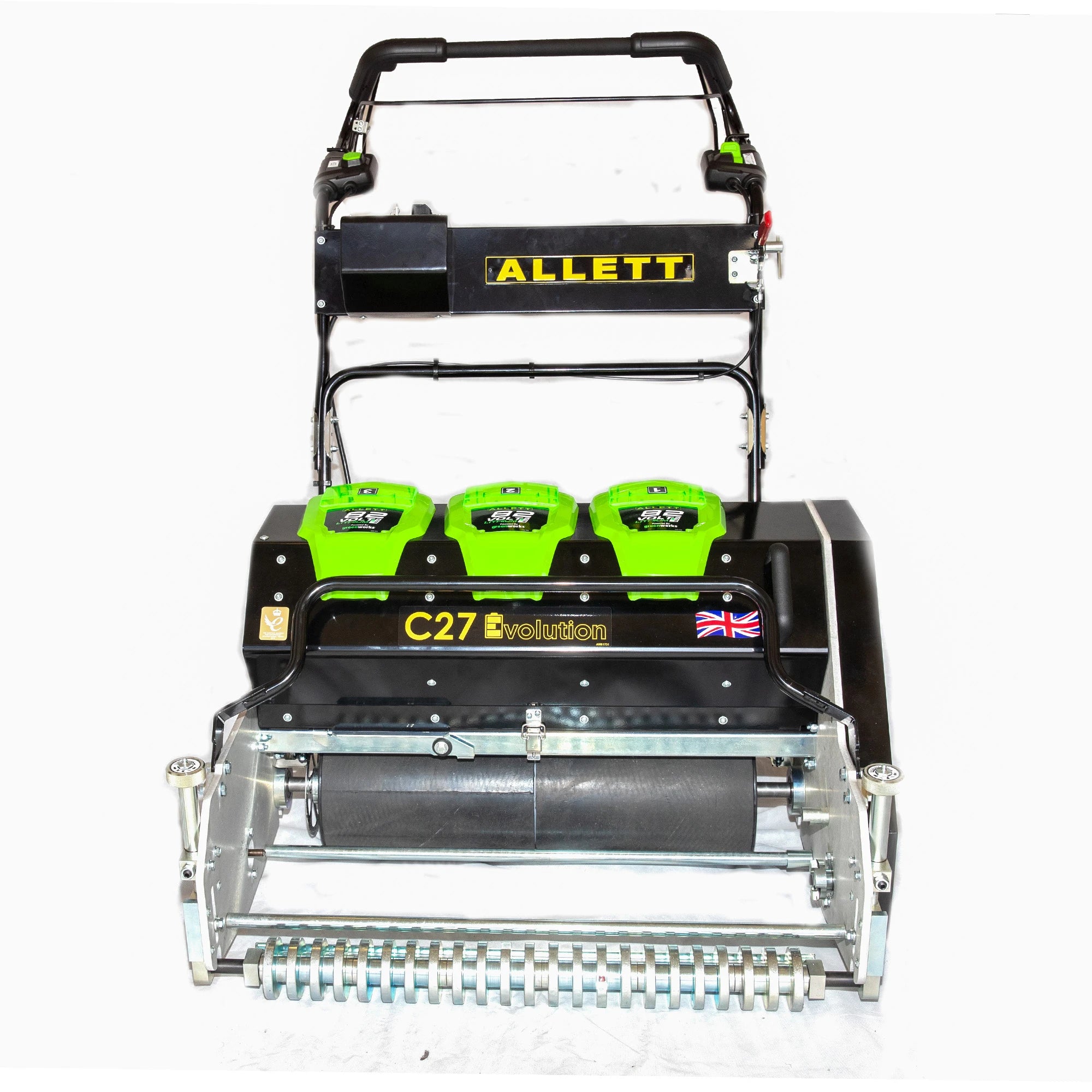 Allett C27E/2 Evolution Cylinder Mower (Power-unit with Grassbox)