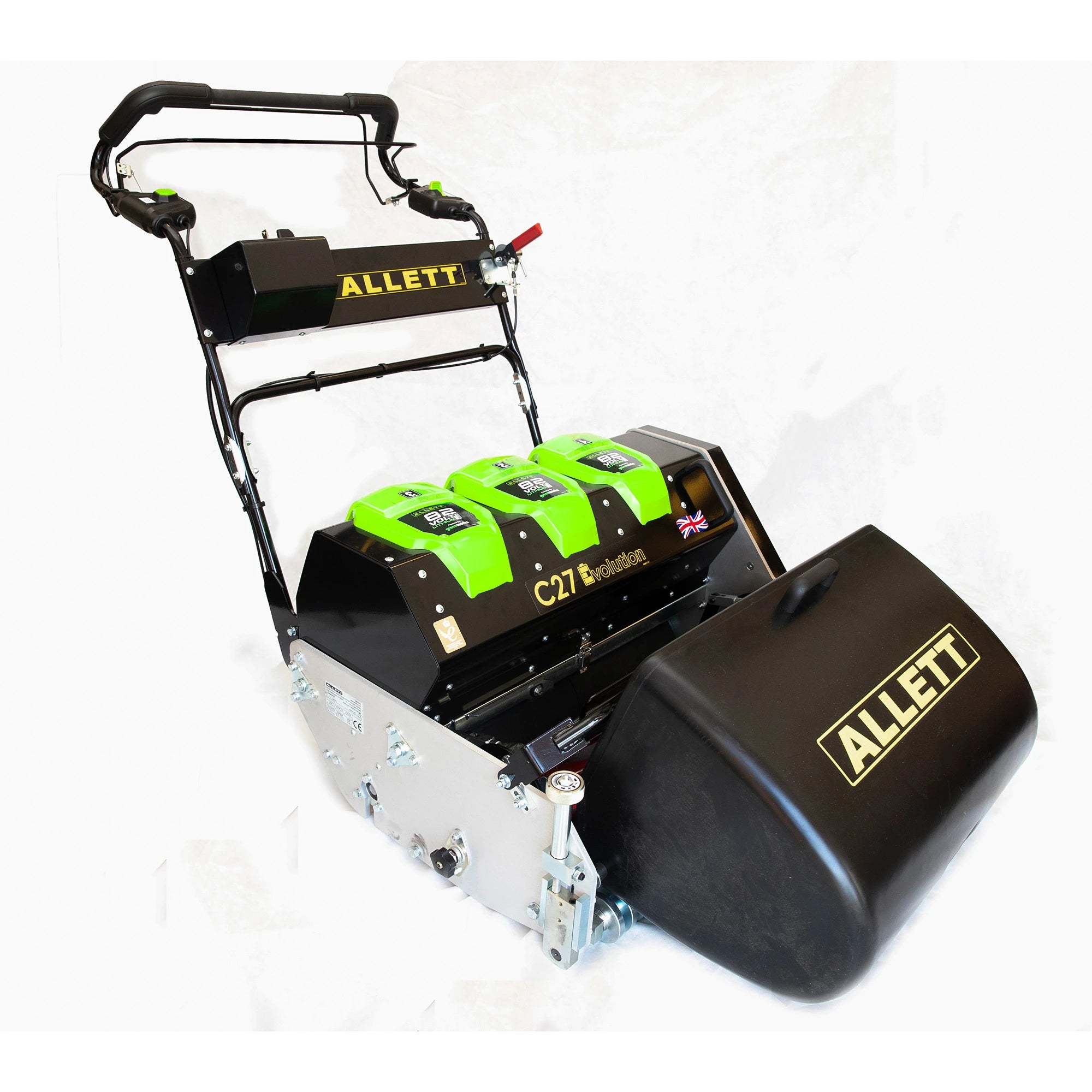 Allett C27E/2 Evolution Cylinder Mower (Power-unit with Grassbox)