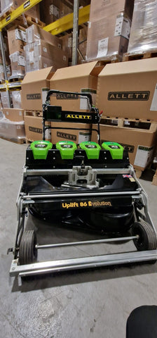 EX DEMO Allett Uplift86E Battery Rotary Mower