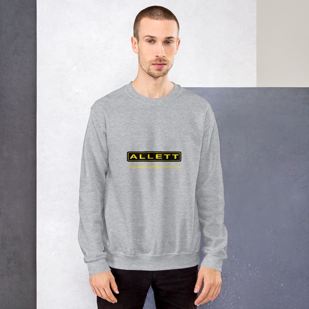 Allett Pro Cylinder Mowers Since 1965 Sweatshirt