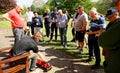 Lawn Enthusiasts Unite at Buckden Towers – A Glorious Day at the Allett Lawn Academy
