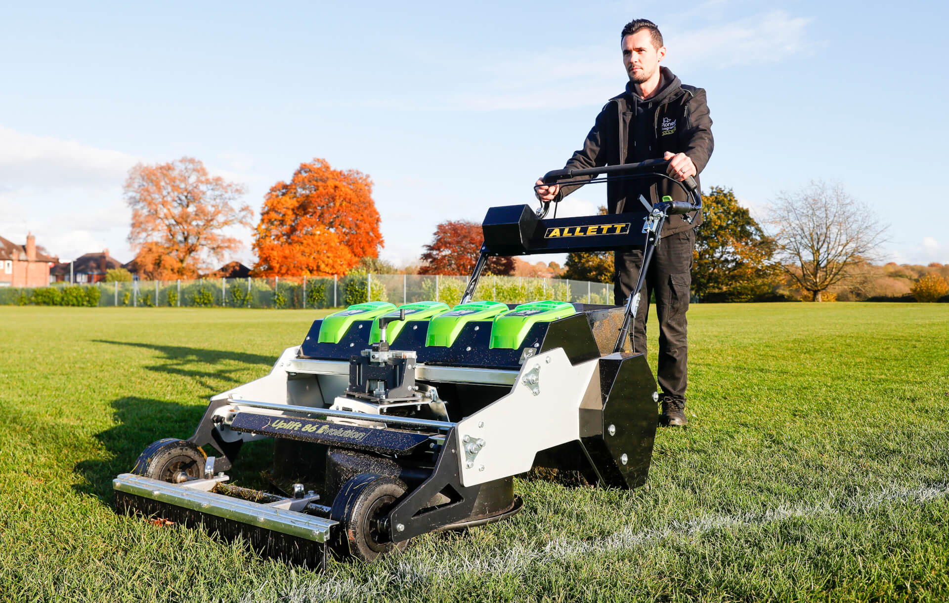 The Perfect Football Pitch Mower – ALLETT
