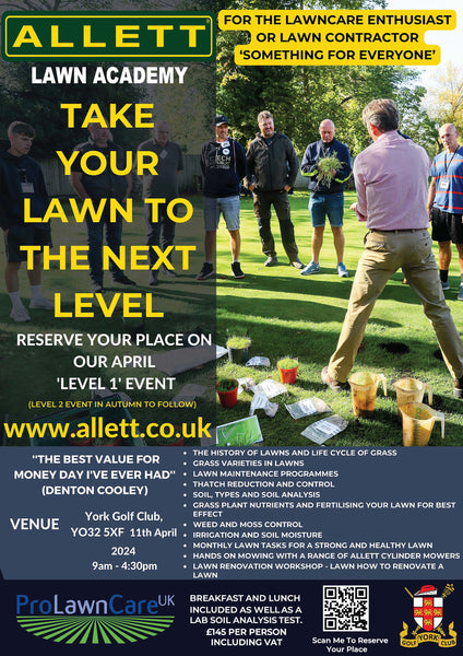 Allett Launch Next Level 1 Allett Lawn Academy in York (April 11th 2024)