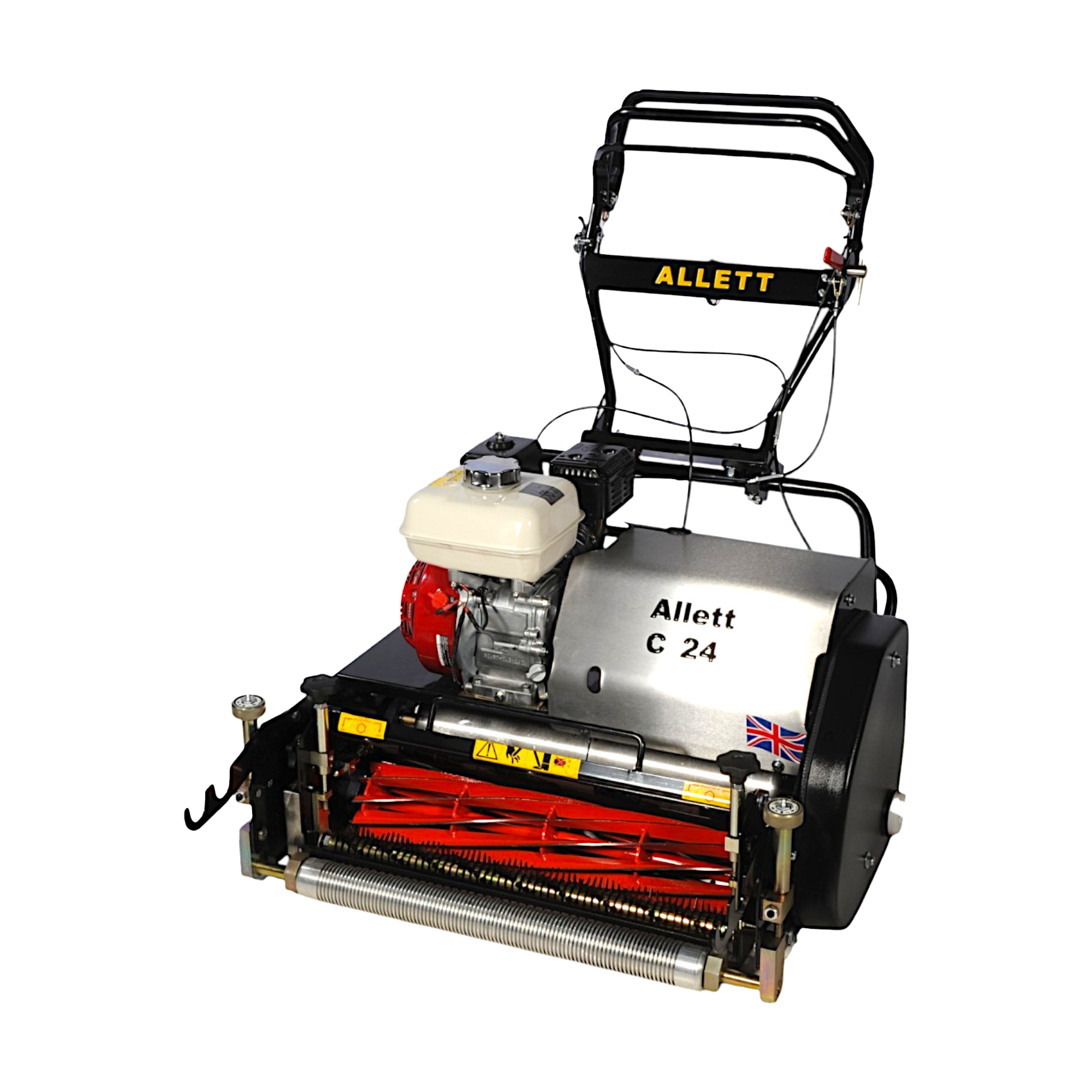 Allett C24 Cylinder Mower (Power-unit with Grassbox)
