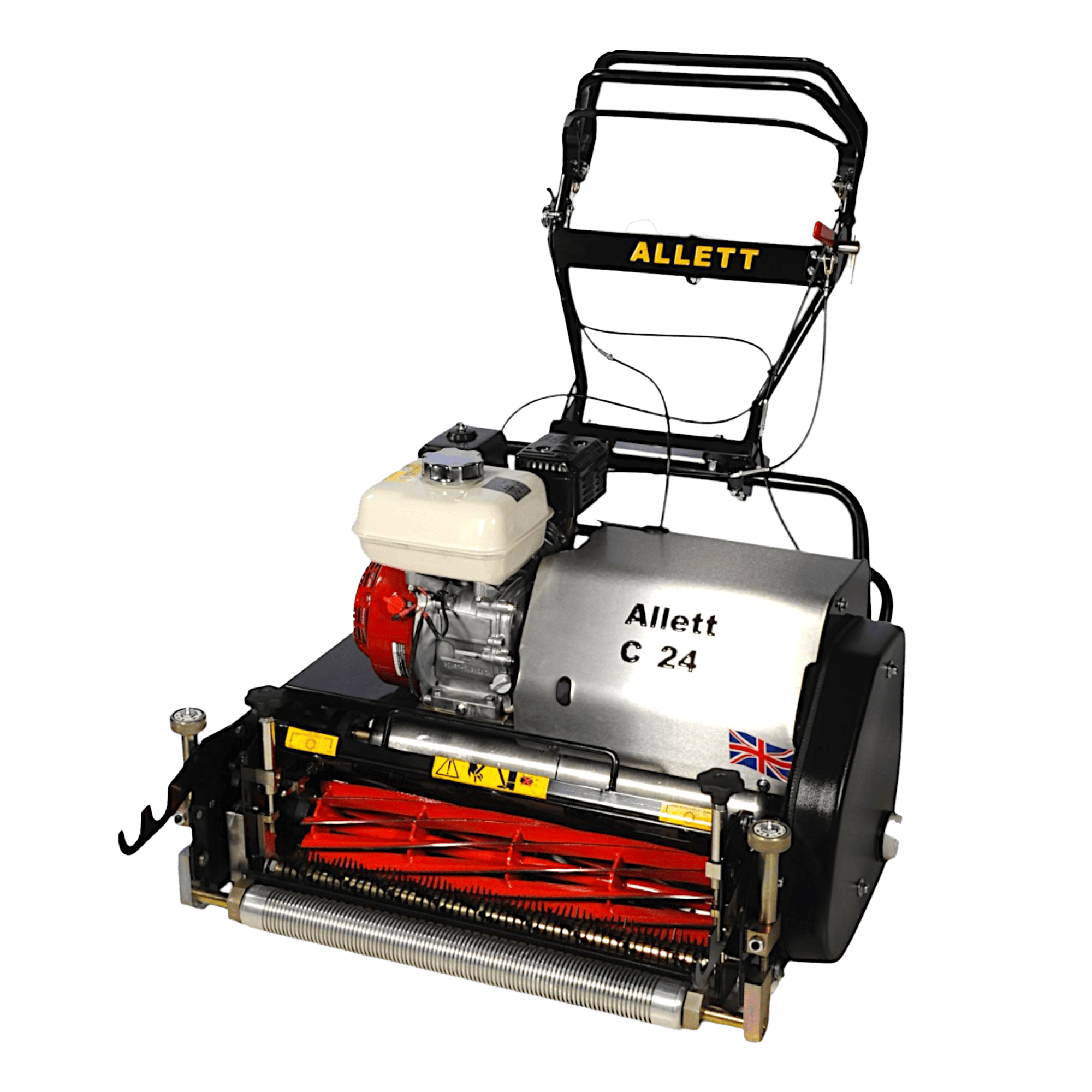 Allett C24 Cylinder Mower (Power-unit with Grassbox)