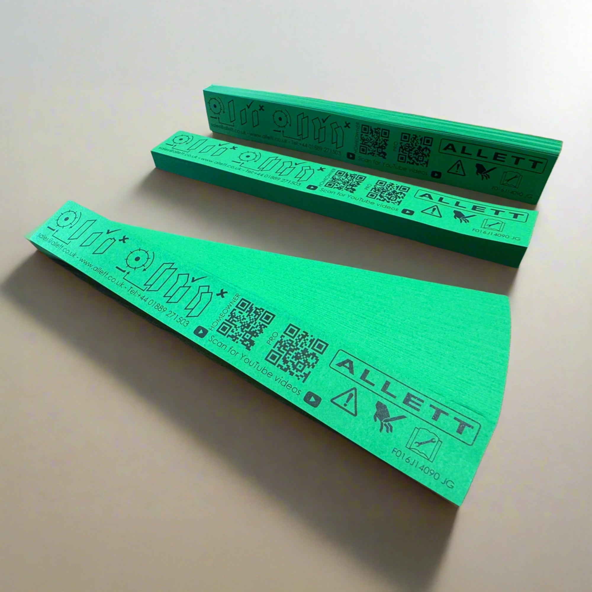 Allett Cylinder Setting Strips