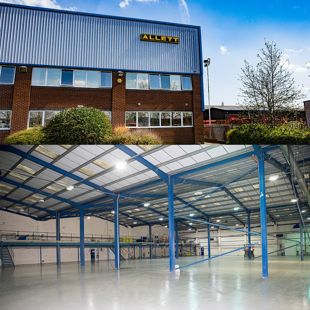 Images of the inside and outside of the Allett building at regal house before they fully moved in.