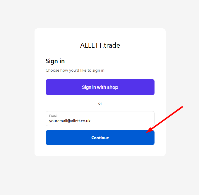 <strong>First time login:</strong>