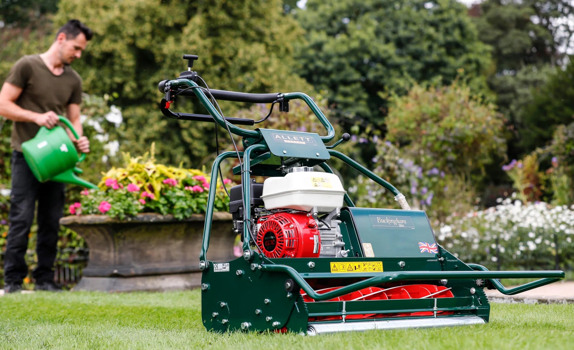 Allett Buckingham 30H Petrol Cylinder Mower