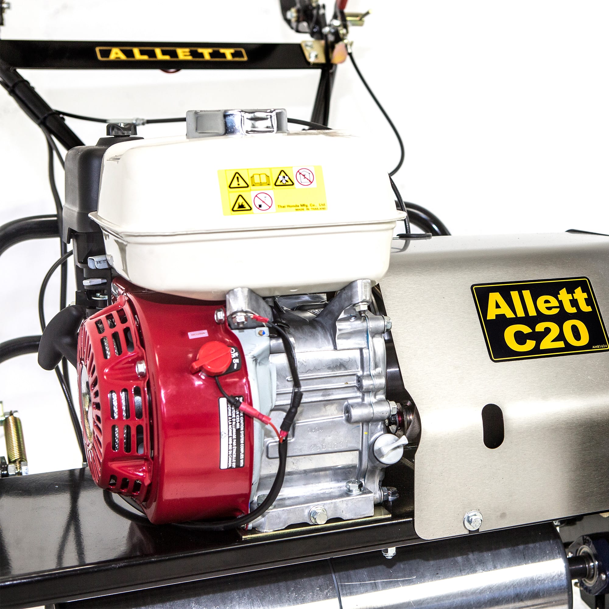 Allett C20 Cylinder Mower (Power-unit with Grassbox)