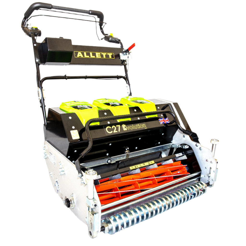 Allett C27E/2 Evolution Cylinder Mower (Power-unit with Grassbox)