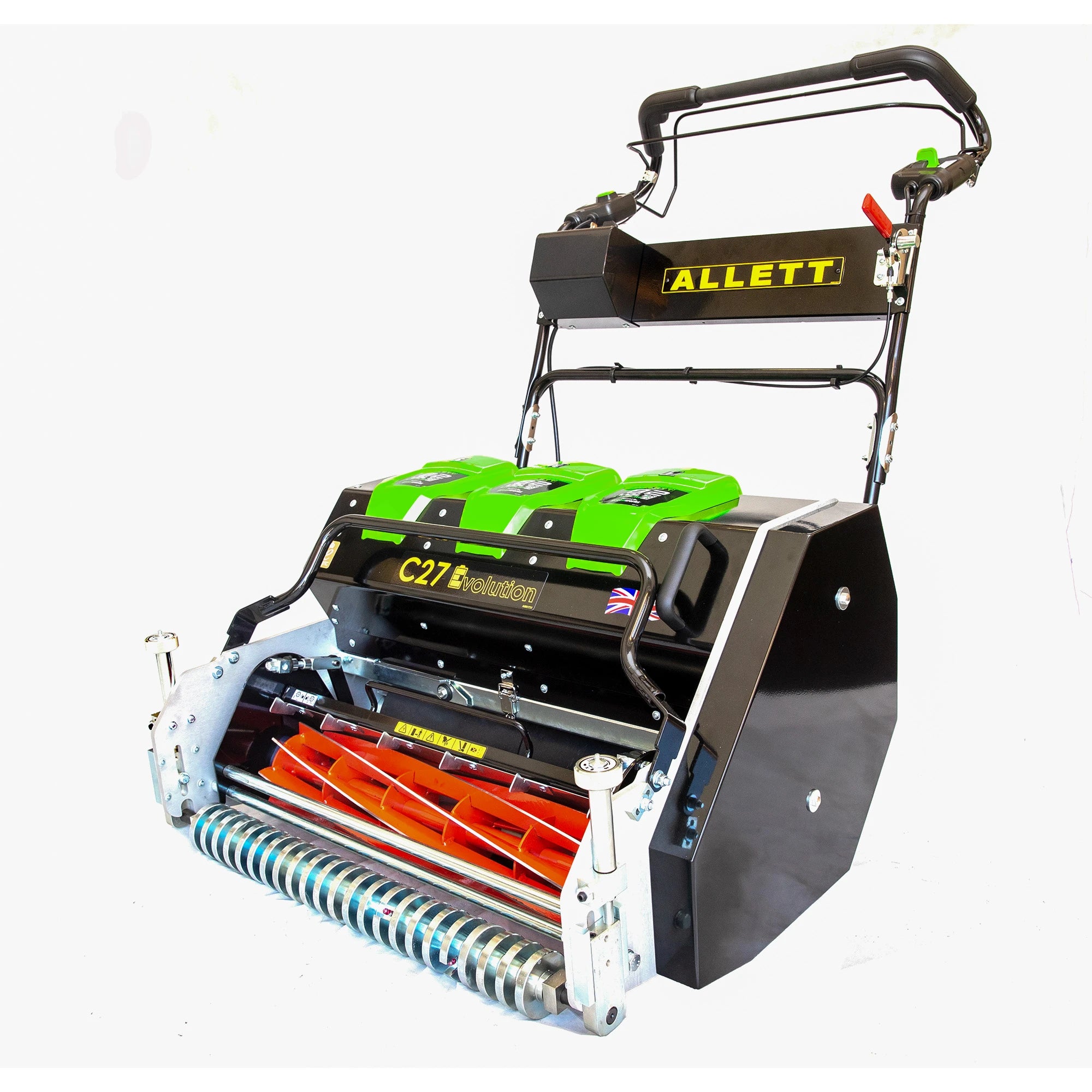 Allett C27E/2 Evolution Cylinder Mower (Power-unit with Grassbox)