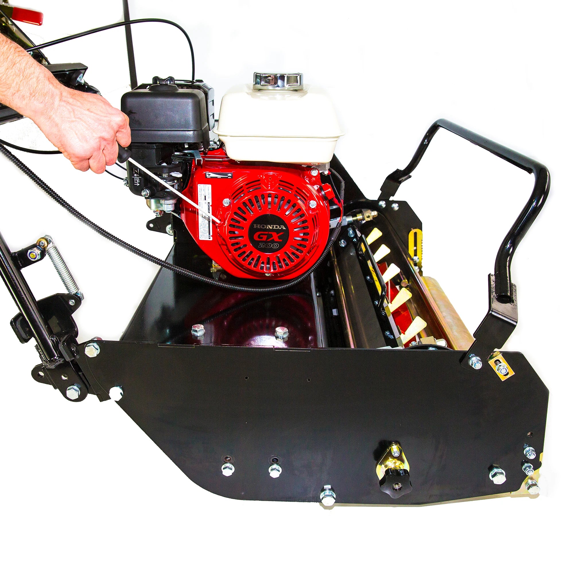 Allett C27 Cylinder Mower (Power-unit with Grassbox)