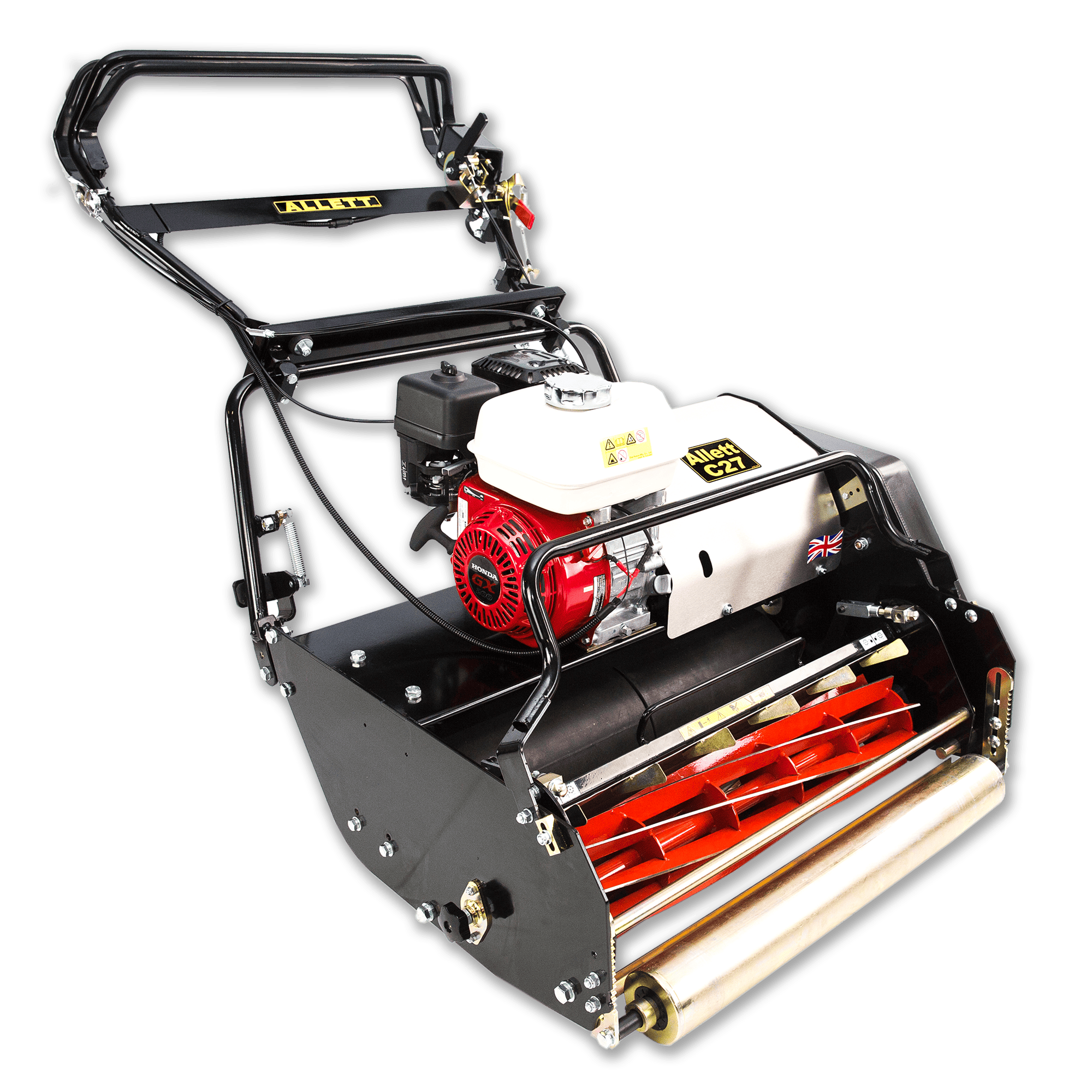 Allett C27 Cylinder Mower (Power-unit with Grassbox)