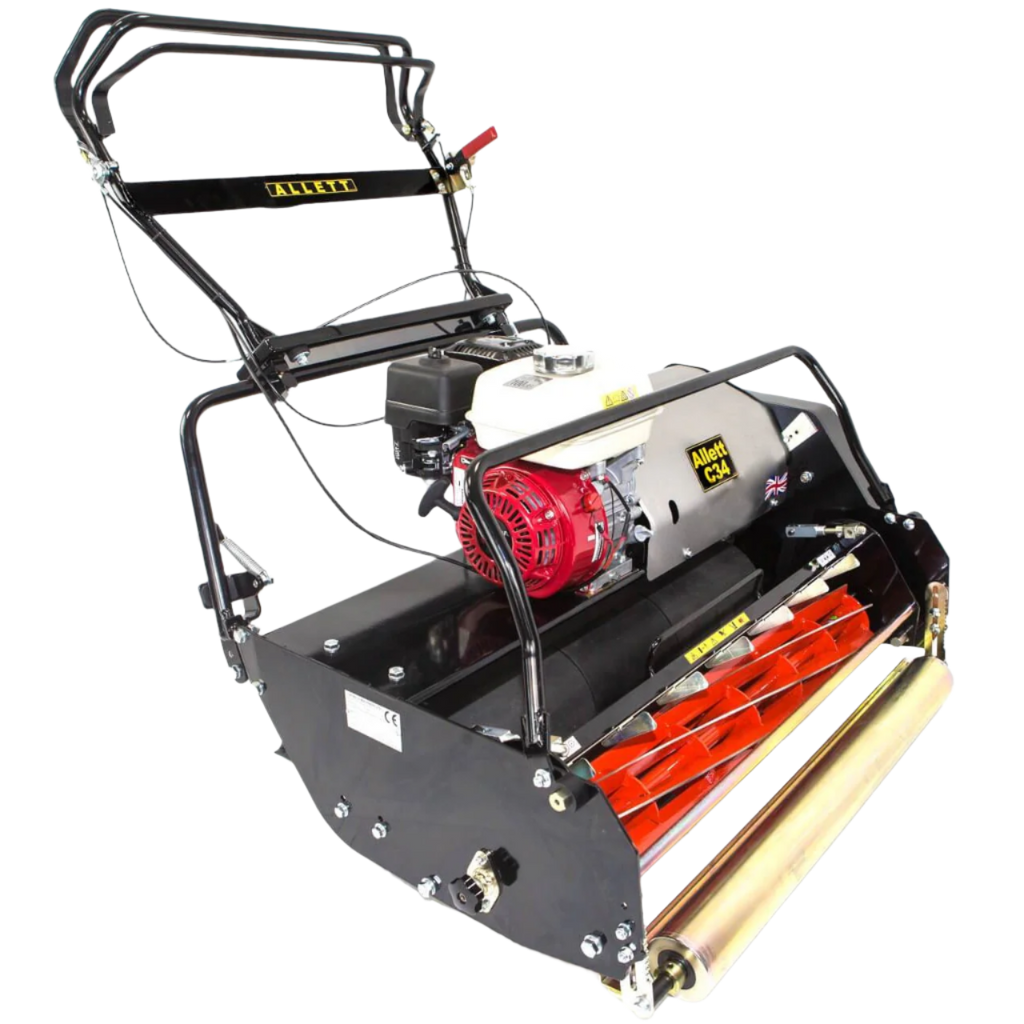 Allett C34 Cylinder Mower (Power-unit with Grassbox)