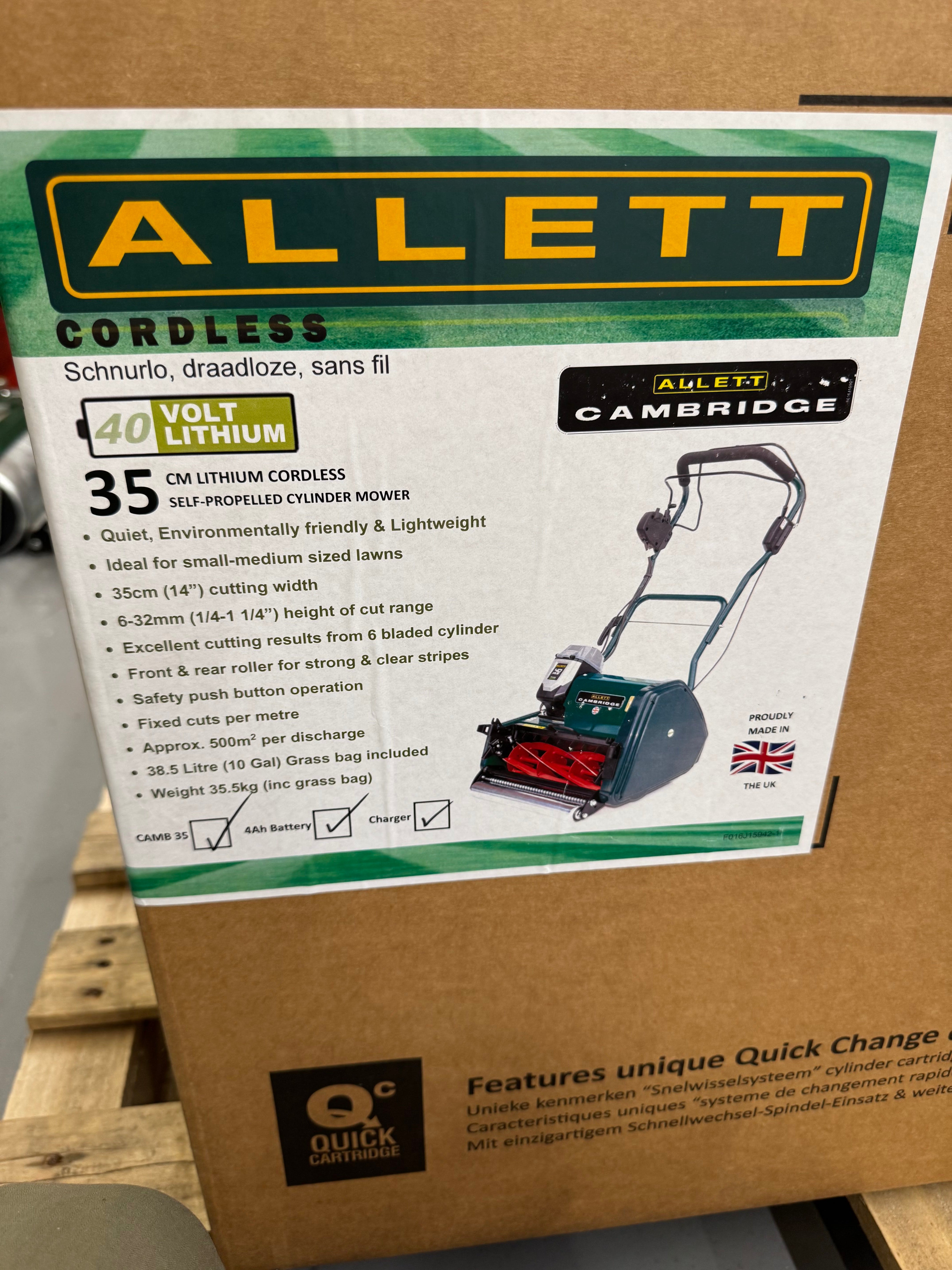 EX-DEMO Allett Cambridge 35