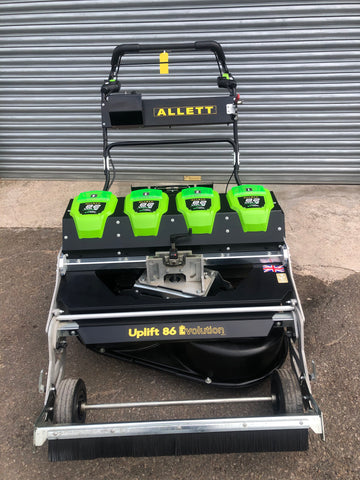 EX DEMO Allett Uplift86E Battery Rotary Mower  (Tuckwells)