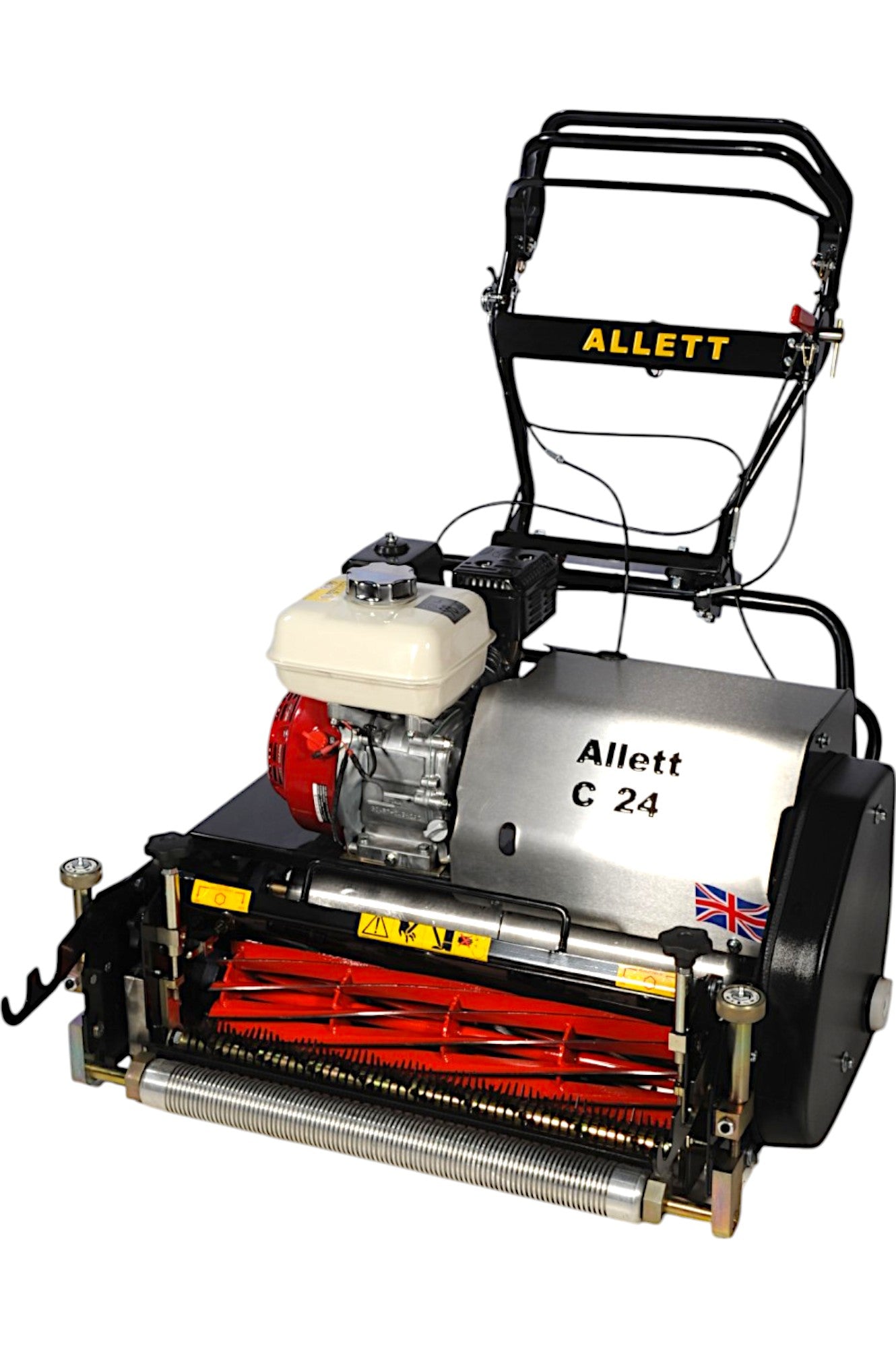 Allett C24 Cylinder Mower (Power-unit with Grassbox)