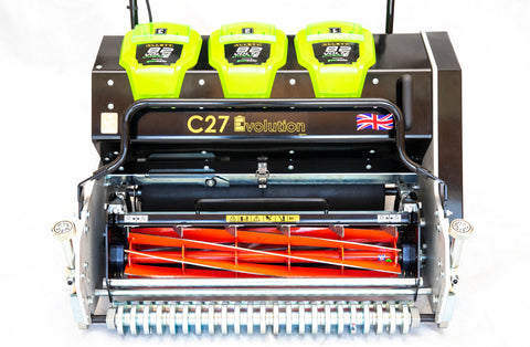 ALLETT C27E Evolution Cylinder Mower (Power-unit with Grassbox)