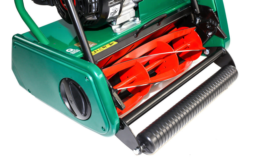 Allett classic 17l petrol cylinder mower hot sale