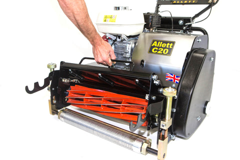 Allett C20 Cylinder Mower (Power-unit with Grassbox)