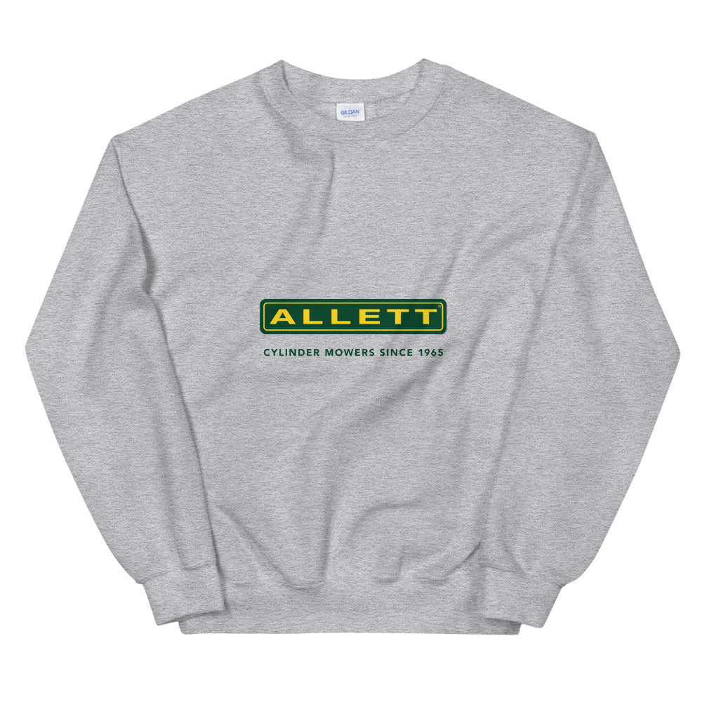 Allett Cylinder Mowers Since 1965 Sweatshirt