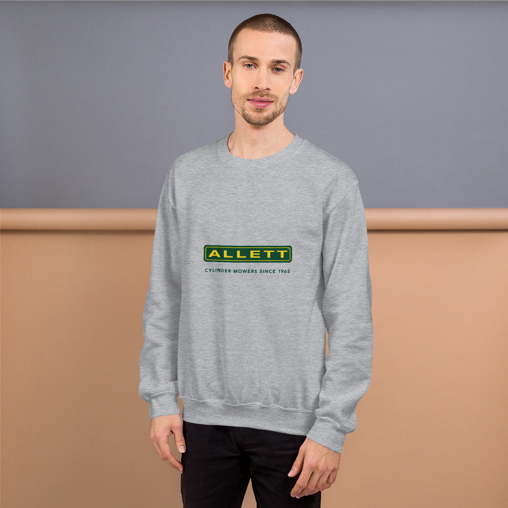 Allett Cylinder Mowers Since 1965 Sweatshirt