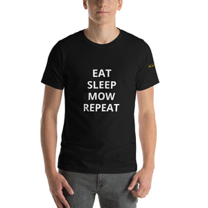 Allett 'Eat Sleep Mow Repeat' T-shirt